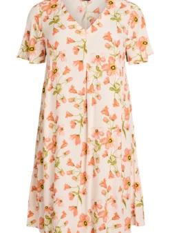 A-Linien-Kleid aus Viskose