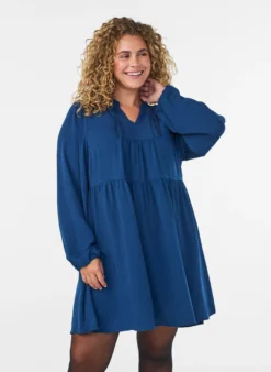 A-Linien-Kleid mit Empire-Linie