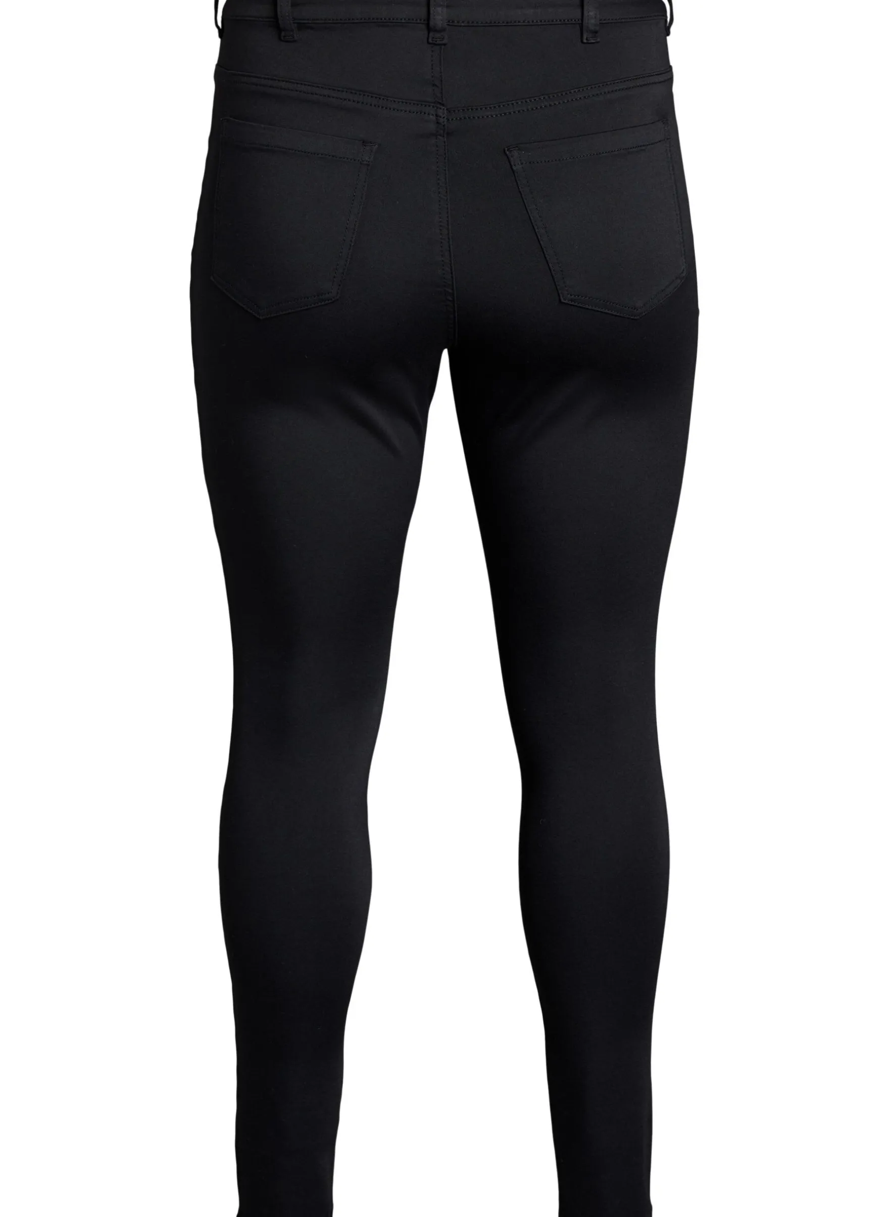 Amy High-Waist Jeans in Schwarz