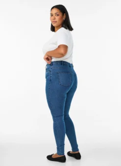 Amy Super Slim Fit Jeans mit hoher Taille