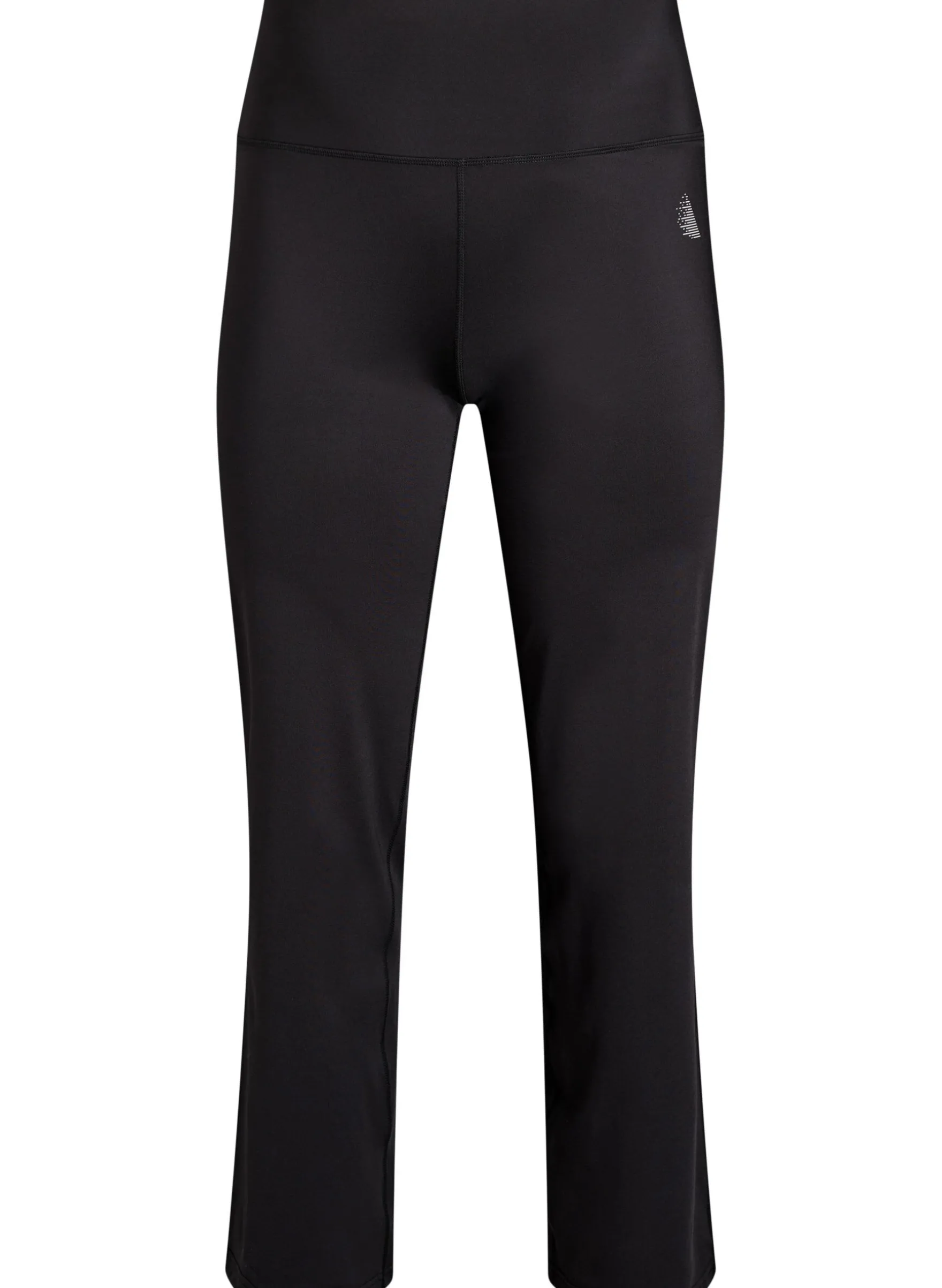 Ausgestellte Trainingshose mit hoher Taille