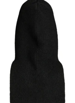 Balaclava aus Rippstrick mit Reißverschluss