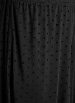 Ballonhose aus Mesh mit Polka Dots