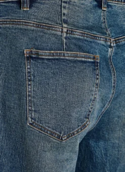 Barrel Fit Jeans mit Used-Waschung