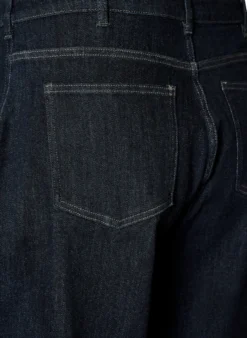 Barrel-Jeans mit hoher Taille