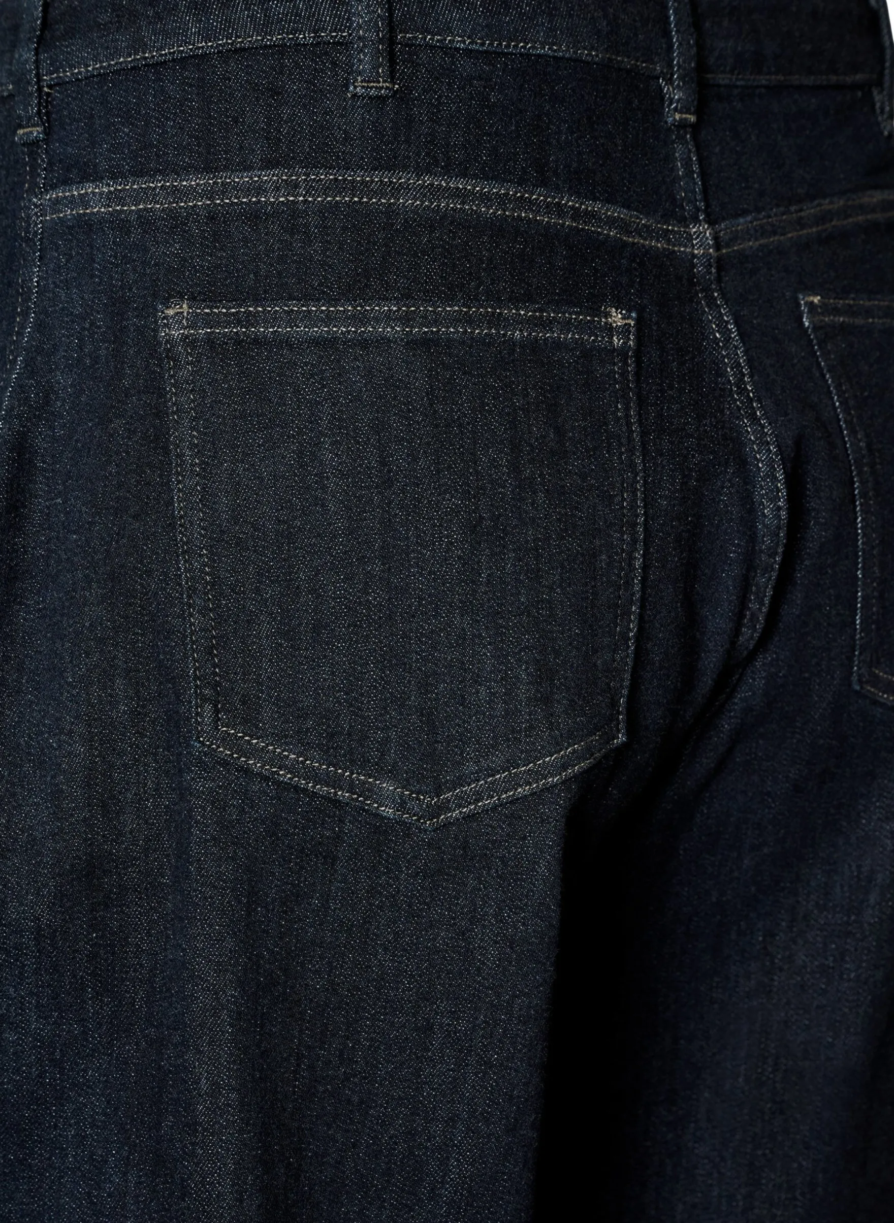 Barrel-Jeans mit hoher Taille