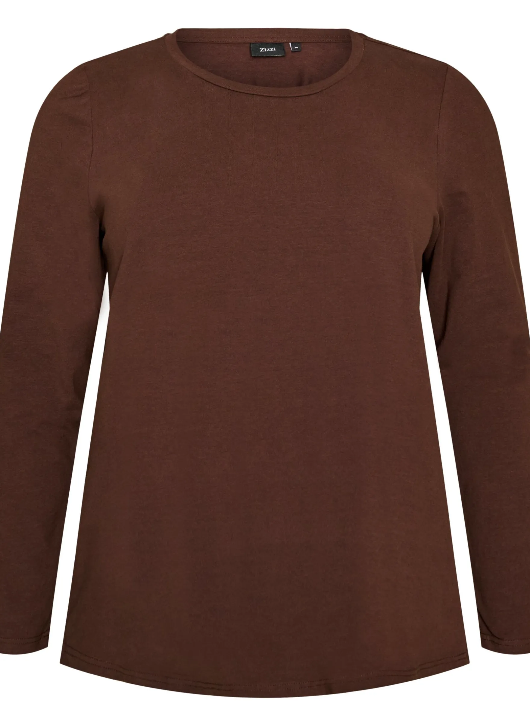 Basic Bluse aus Jersey mit langen Ärmeln