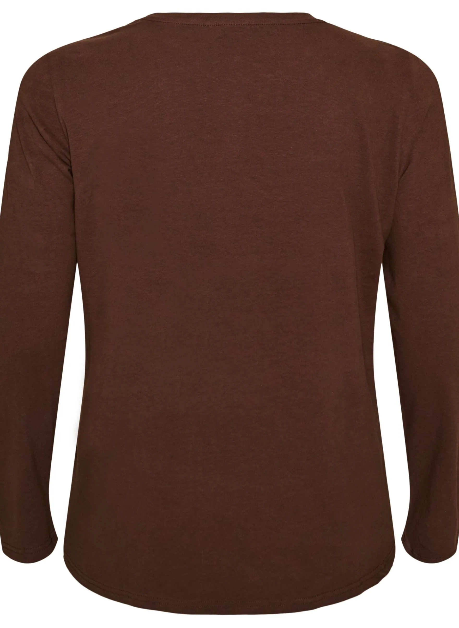 Basic Bluse aus Jersey mit langen Ärmeln