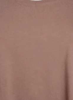 Basic Bluse aus Jersey mit langen Ärmeln