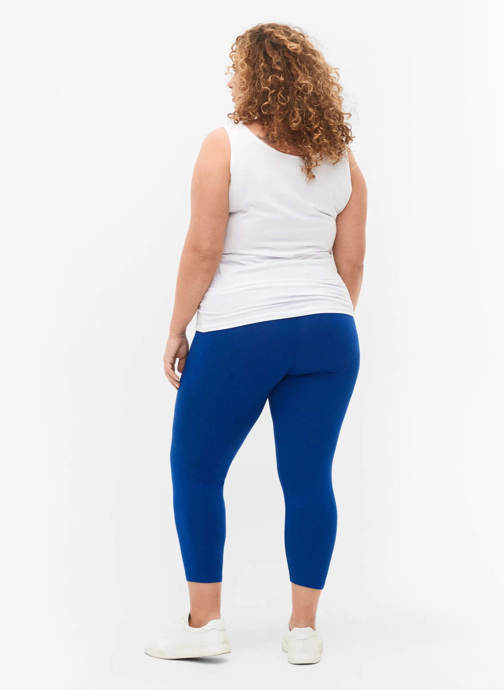 Basic 3/4-Leggings aus Viskose