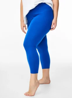 Basic 3/4-Leggings aus Viskose