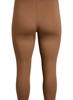 Basic 3/4-Leggings aus Viskose