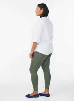 Basic Leggings aus Viskose