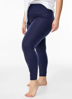 Basic-Leggings aus Viskose