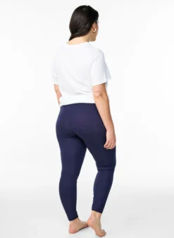 Basic-Leggings aus Viskose