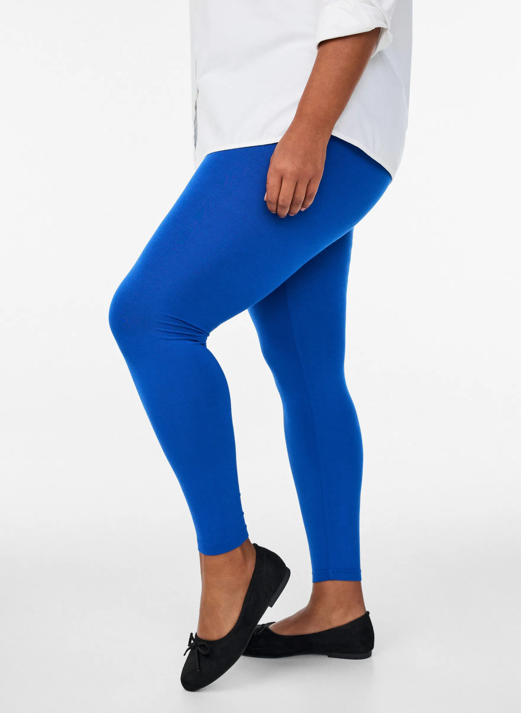 Basic-Leggings aus Viskose