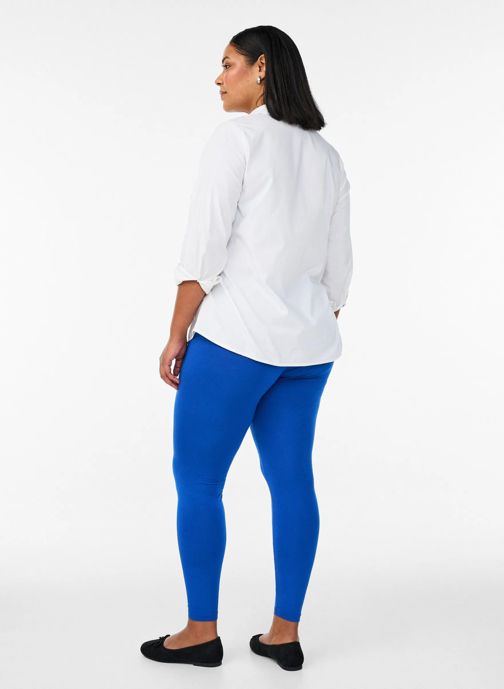Basic-Leggings aus Viskose