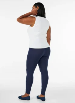 Basic-Leggings mit extra Länge