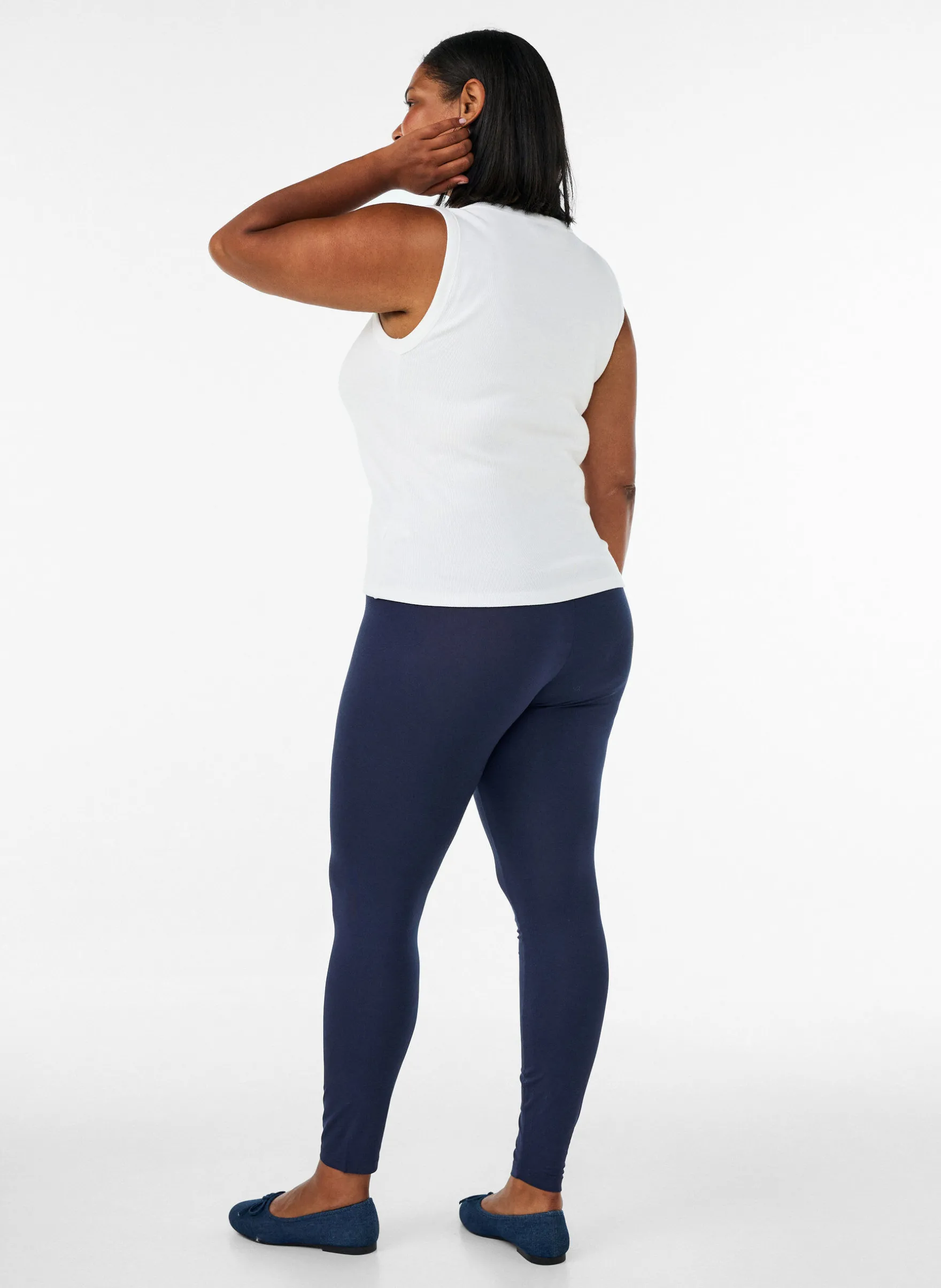Basic-Leggings mit extra Länge