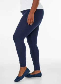 Basic-Leggings mit extra Länge