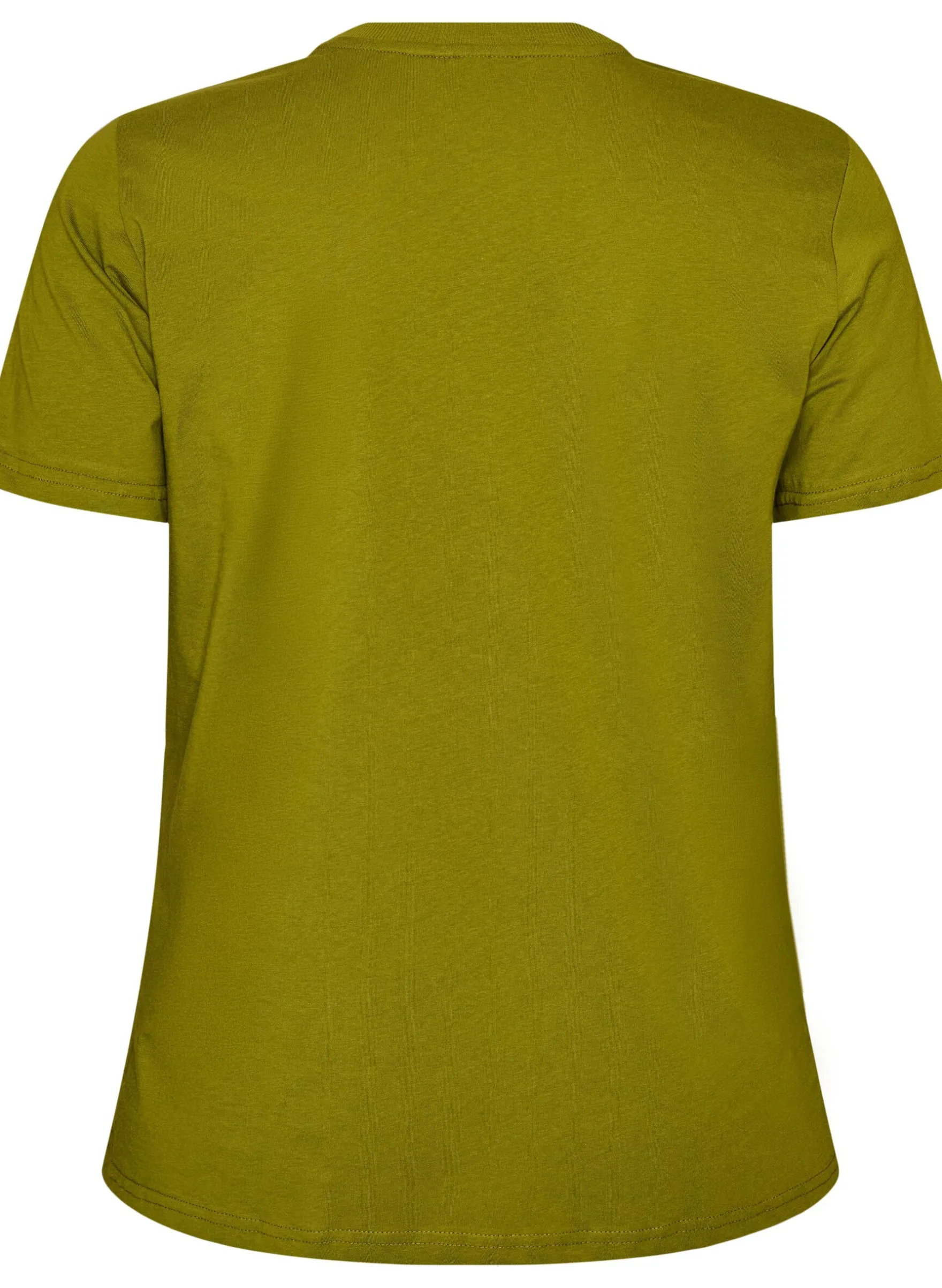 Basic T-Shirt aus Baumwolle mit Rundhalsausschnitt