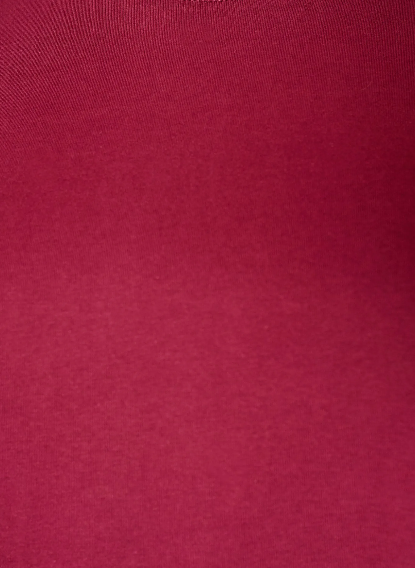 Basic T-Shirt aus Baumwolle mit Rundhalsausschnitt