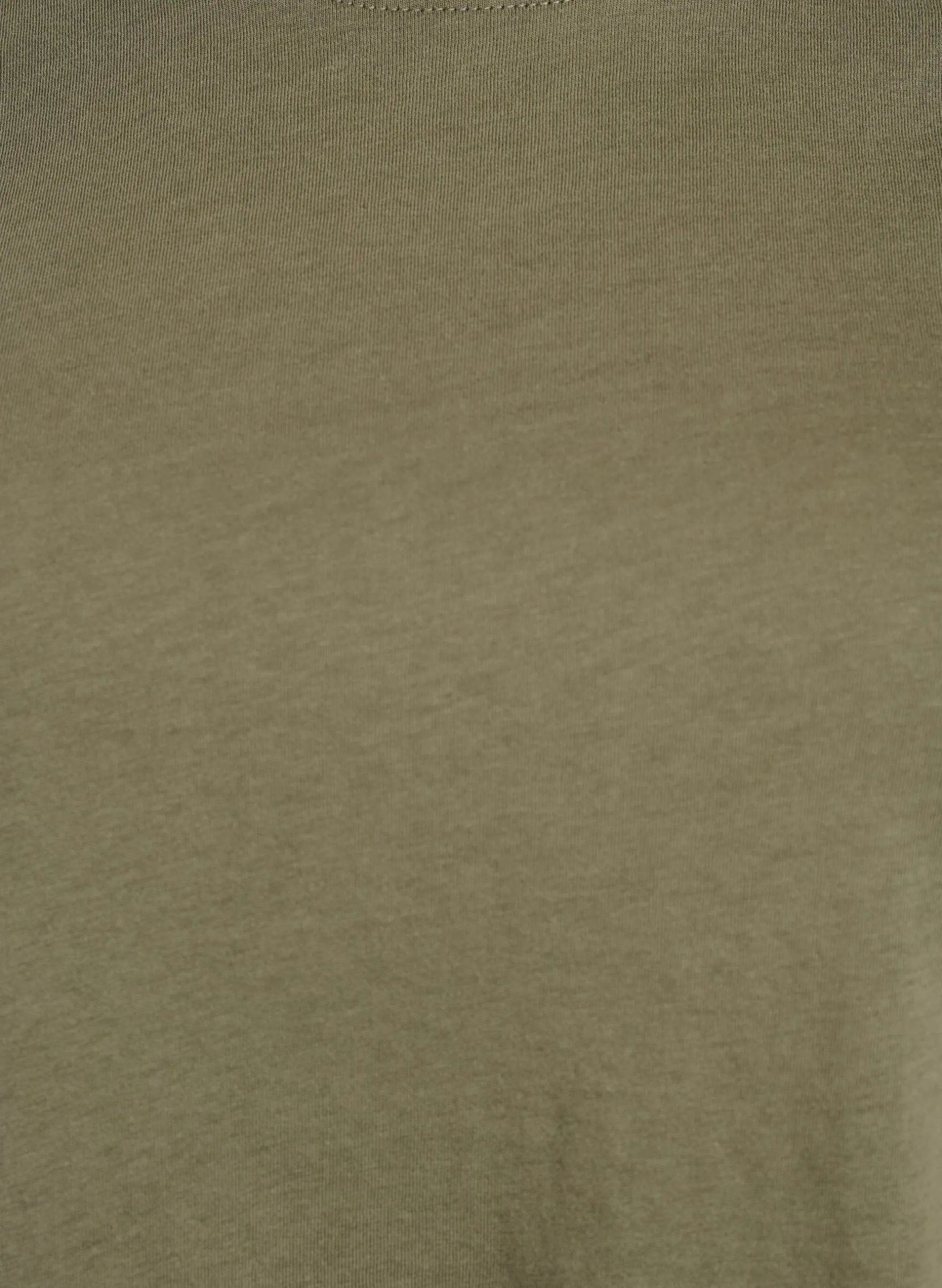 Basic-T-Shirt aus Baumwolle mit Rundhalsausschnitt