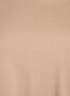 Basic-T-Shirt aus Baumwolle mit Rundhalsausschnitt