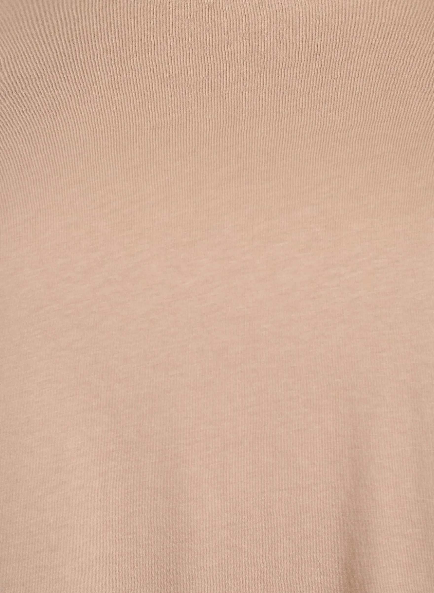Basic-T-Shirt aus Baumwolle mit Rundhalsausschnitt