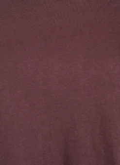 Basic-T-Shirt aus Baumwolle mit Rundhalsausschnitt