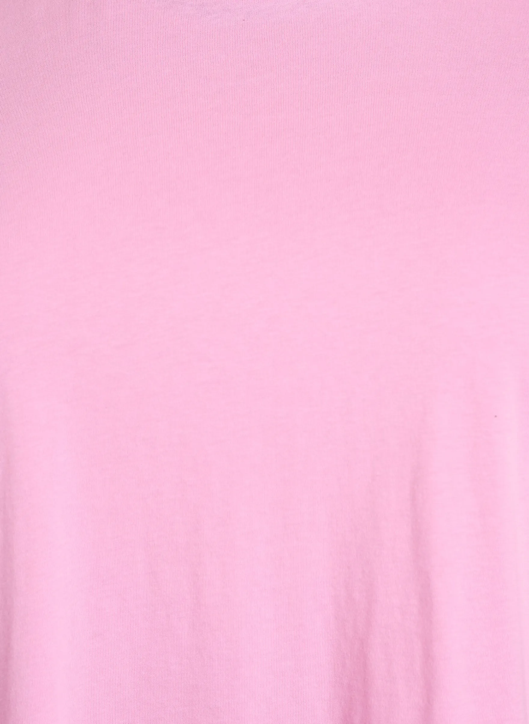 Basic-T-Shirt aus Baumwolle mit Rundhalsausschnitt