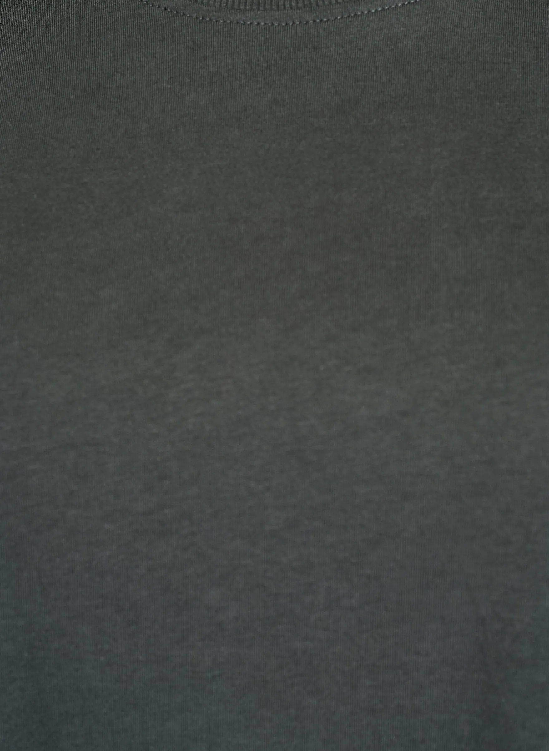 Basic-T-Shirt aus Baumwolle mit Rundhalsausschnitt