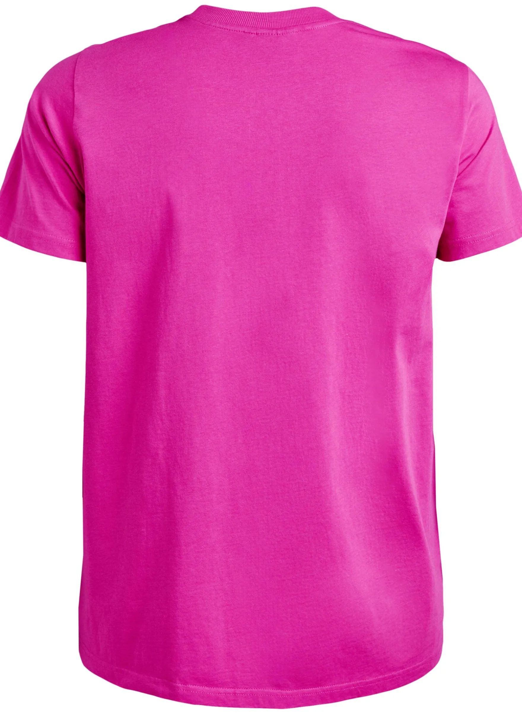 Basic-T-Shirt aus Baumwolle mit Rundhalsausschnitt