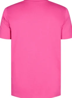 Basic-T-Shirt aus Baumwolle mit Rundhalsausschnitt