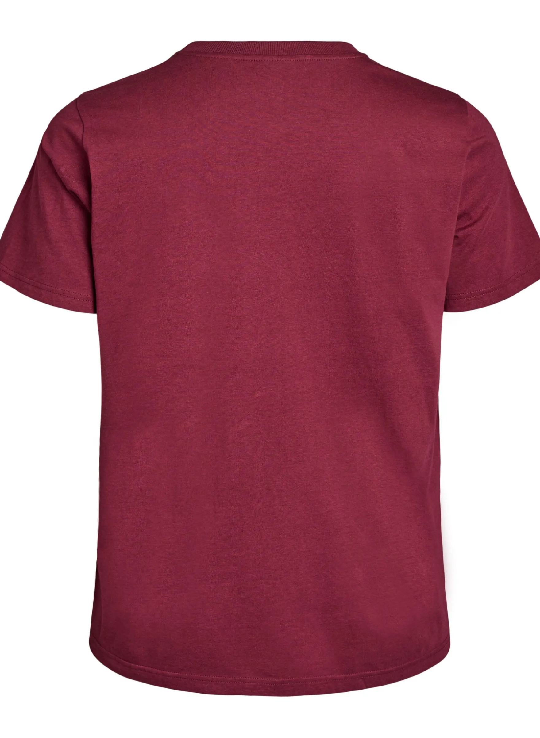 Basic-T-Shirt aus Baumwolle mit Rundhalsausschnitt.