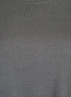Basic-T-Shirt aus Baumwolle mit Rundhalsausschnitt.