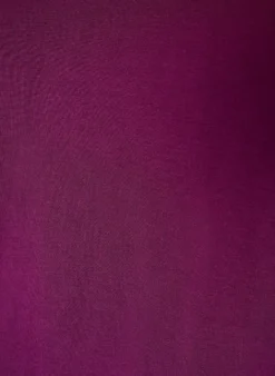 Basic T-Shirt aus Viskose mit V-Ausschnitt