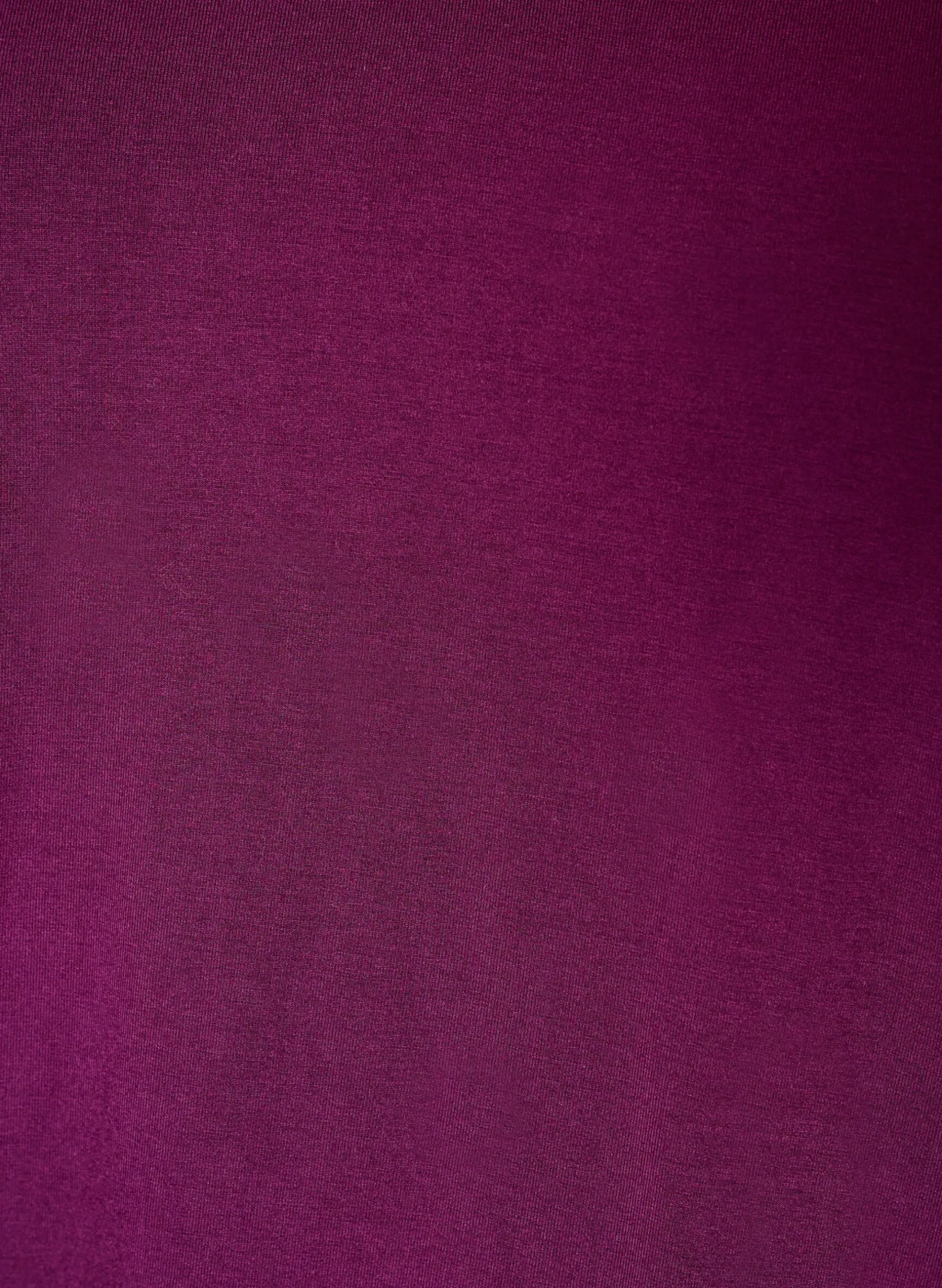 Basic T-Shirt aus Viskose mit V-Ausschnitt