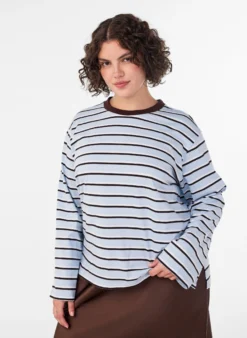 Basic T-Shirt mit langen Ärmeln