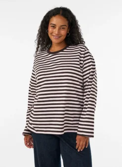Basic T-Shirt mit langen Ärmeln