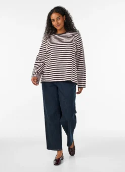 Basic T-Shirt mit langen Ärmeln