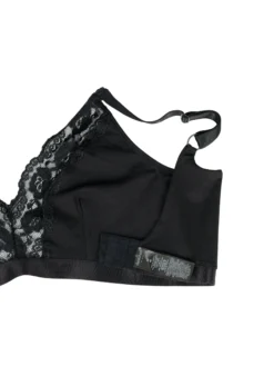 Baumwoll-Bralette mit Spitze