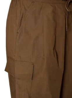 Baumwoll-Cargohose mit Ballonbein