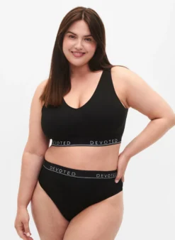 Baumwoll-G-String mit regulärer Taille