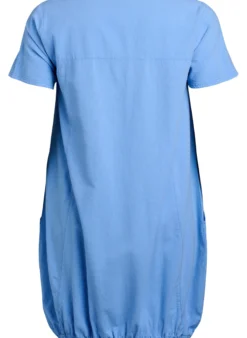 Baumwollkleid mit kurzen Ärmeln