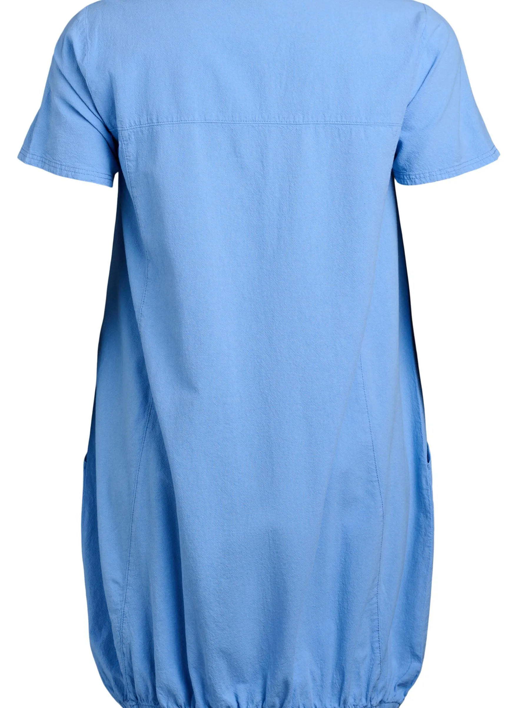 Baumwollkleid mit kurzen Ärmeln