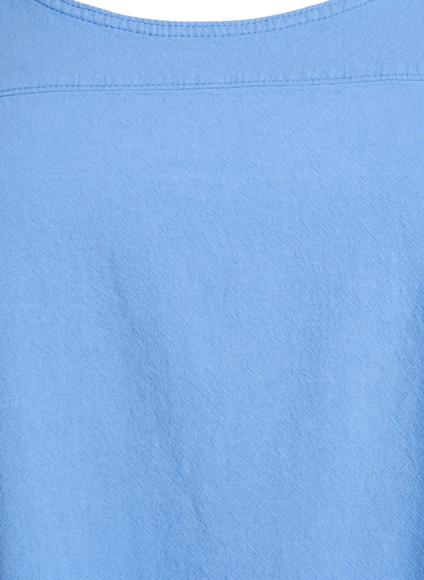 Baumwollkleid mit kurzen Ärmeln