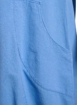 Baumwollkleid mit kurzen Ärmeln