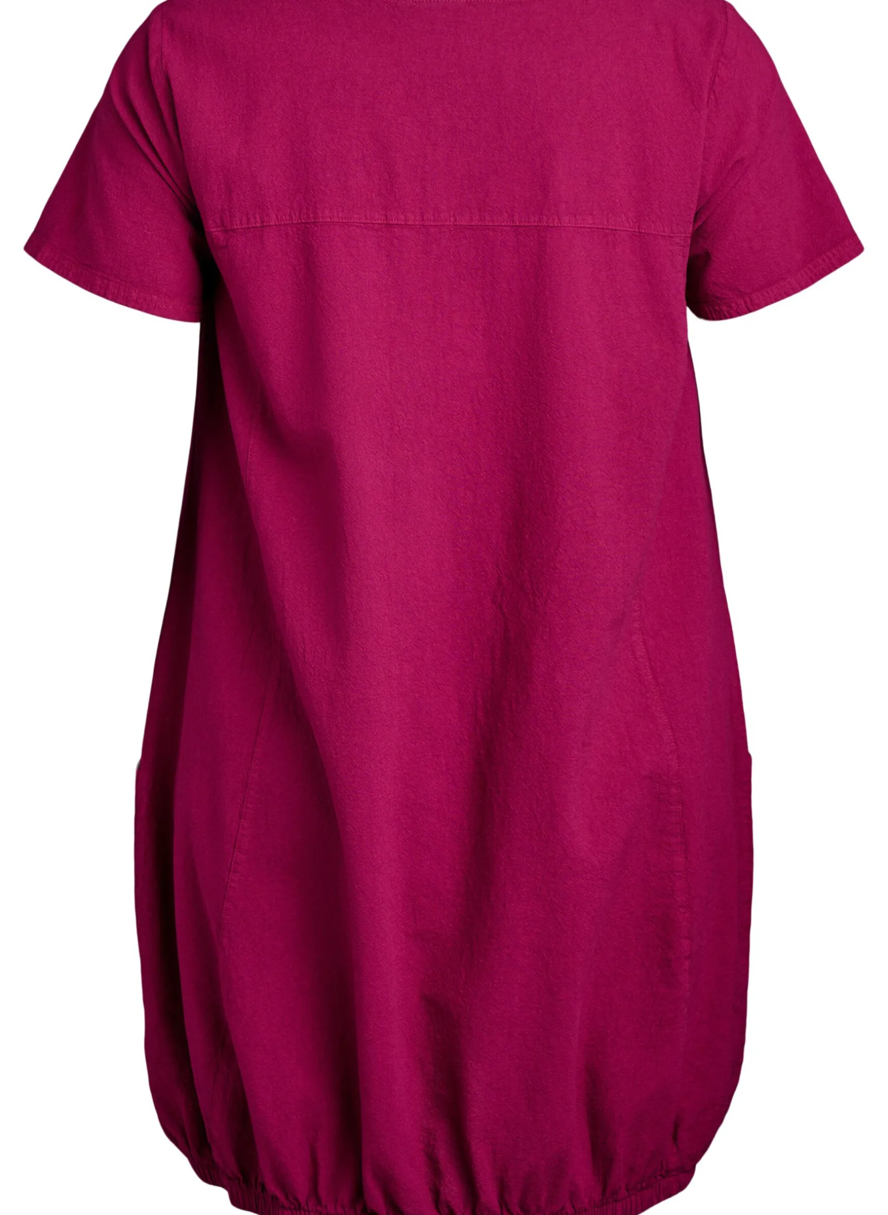 Baumwollkleid mit kurzen Ärmeln