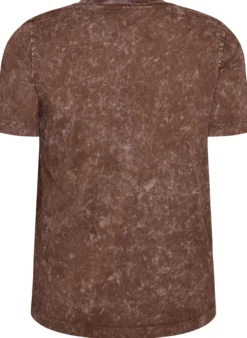 Baumwoll-T-Shirt mit Frontprint